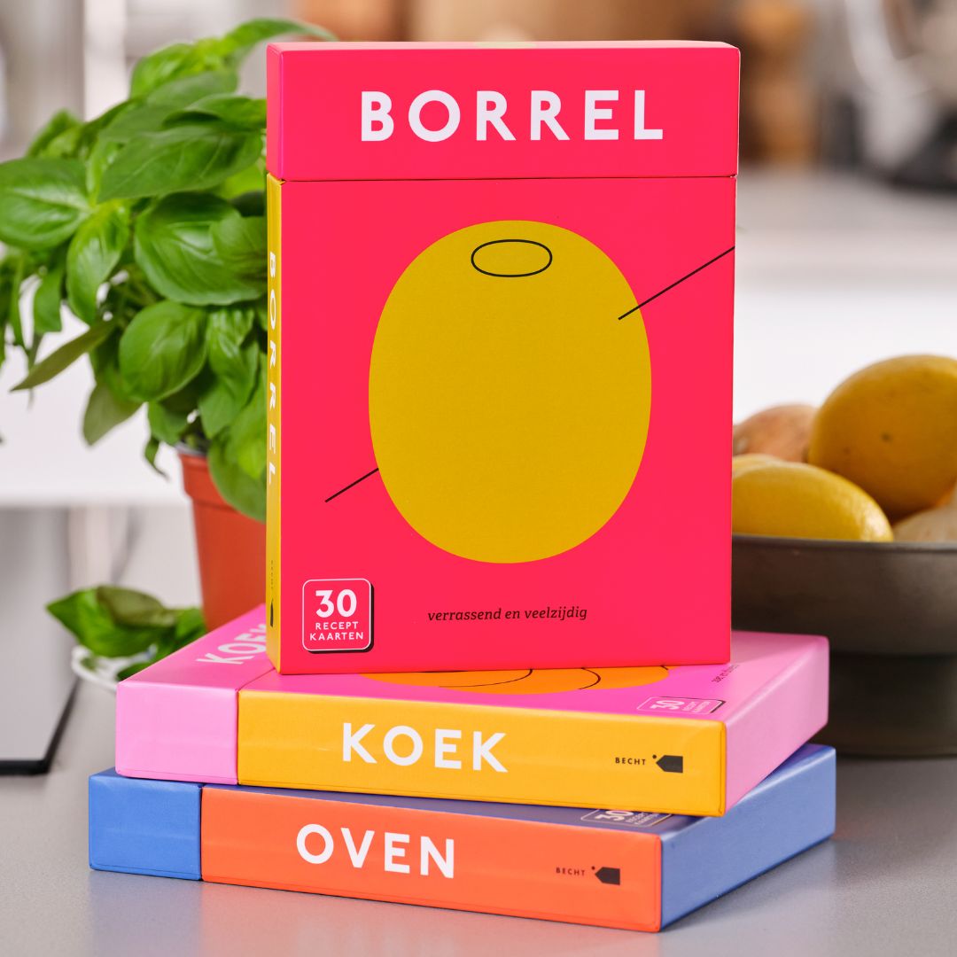 receptkaarten box borrel